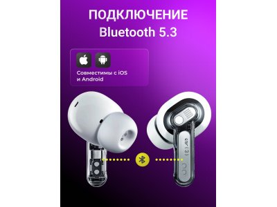 Беспроводные наушники Nothing Ear (3) - Белый (B173) (A10600125) - изображение 3
