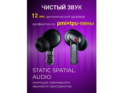 Беспроводные наушники Nothing Ear (3) - Черный (B173) (A10600121) - изображение 6