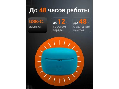 Беспроводные наушники JBL Tune Buds 2 Turquoise - изображение 3
