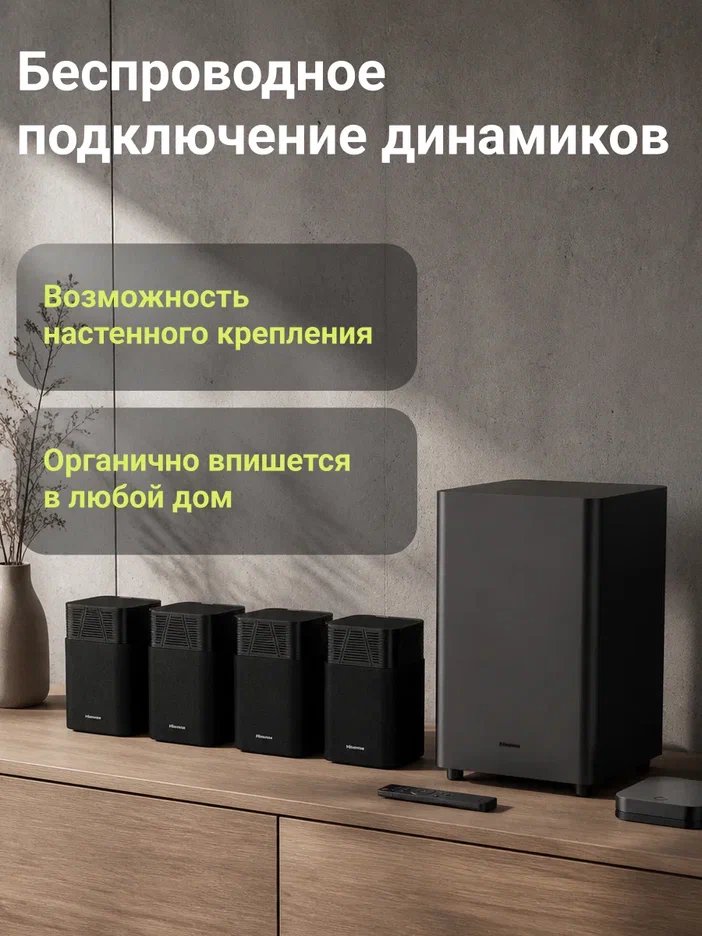 Саундбар Hisense HT SATURN