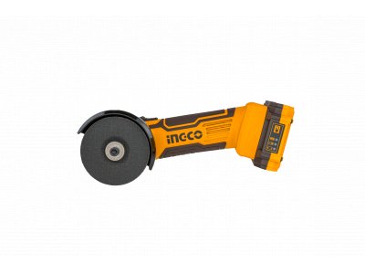 Мини-угловая шлифовальная машина INGCO CAGLI76012 Акк., 76 мм, P20S(20В) - изображение 4