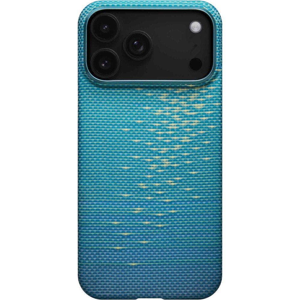 Чехол Pitaka Ultra Slim Case для iPhone 17 Pro, Lucid Blue (KI1706AG)