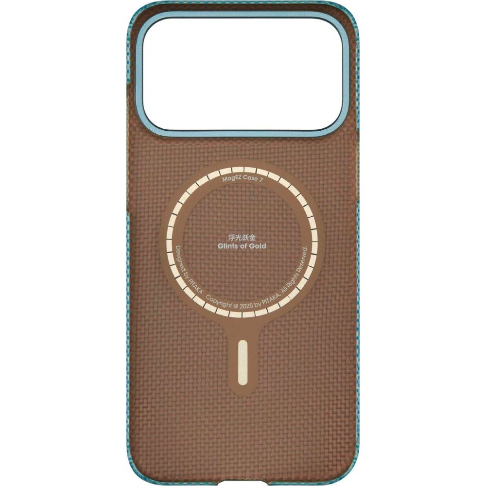 Чехол Pitaka Ultra Slim Case для iPhone 17 Pro, Lucid Blue (KI1706AG)