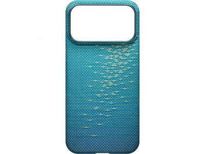 Чехол Pitaka Ultra Slim Case для iPhone 17 Pro, Lucid Blue (KI1706AG) - изображение 4
