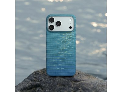 Чехол Pitaka Ultra Slim Case для iPhone 17 Pro, Lucid Blue (KI1706AG) - изображение 9