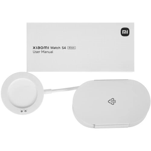 Смарт-часы Xiaomi Watch S4 41mm White Leather (BHR07VUGL), белый