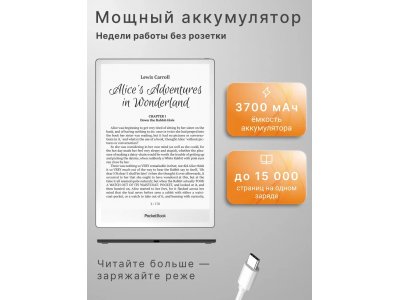 Электронная книга PocketBook 1030 Matte Black (PB1030-8-WW) - изображение 5
