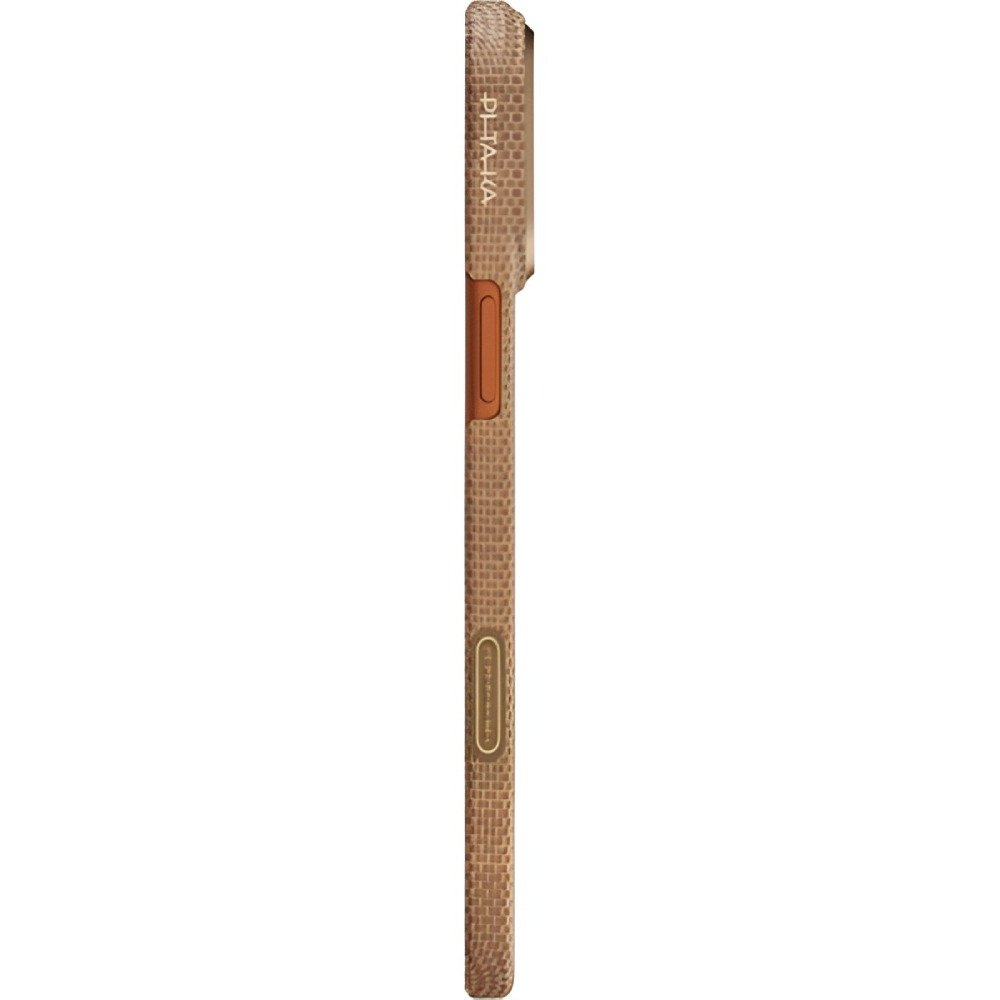 Чехол Pitaka Ultra Slim Case (PitaTap) для iPhone 17 Pro, Golden Glint KI1705AG