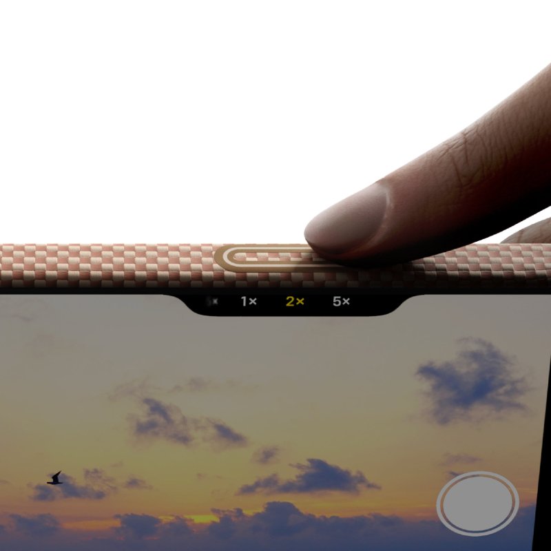 Чехол Pitaka Ultra Slim Case (PitaTap) для iPhone 17 Pro, Golden Glint KI1705AG