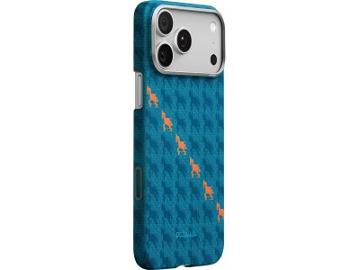 Чехол Pitaka Ultra-Slim Case (PitaTap) Happiness Rides Edge для iPhone 17 Pro, Indigo (HR1702P) - изображение 1