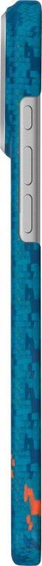 Чехол Pitaka Ultra-Slim Case (PitaTap) Happiness Rides Edge для iPhone 17 Pro, Indigo (HR1702P)