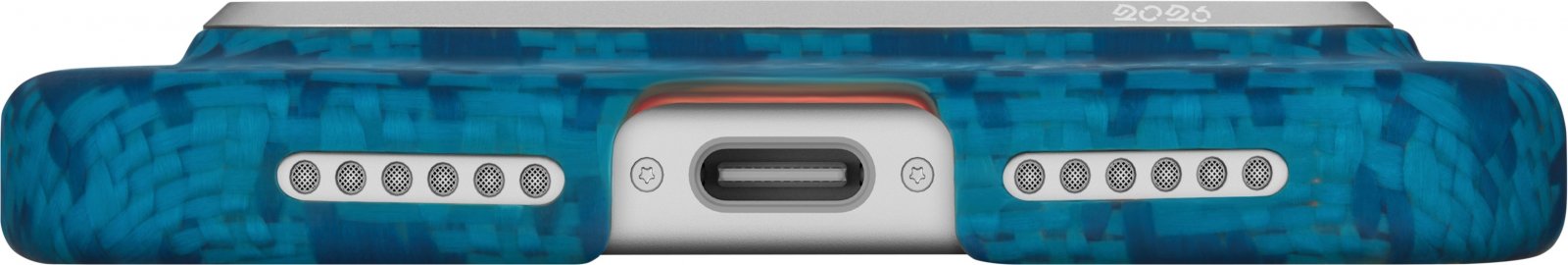 Чехол Pitaka Ultra-Slim Case (PitaTap) Happiness Rides Edge для iPhone 17 Pro, Indigo (HR1702P)