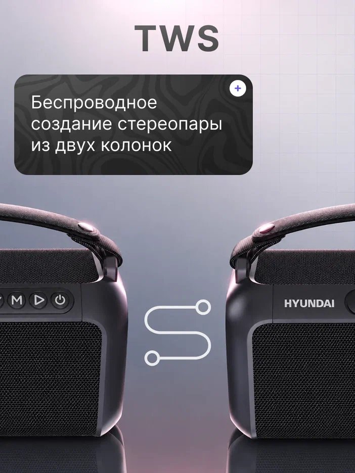 Колонка портативная Hyundai H-PS1007
