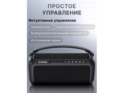 Колонка портативная Hyundai H-PS1007 - изображение 8