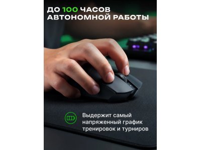 Компьютерная мышь Razer DeathAdder V3 HyperSpeed Black (RZ01-05140100-R3G1) - изображение 6