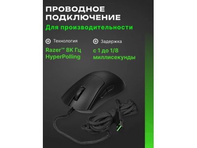 Компьютерная мышь Razer DeathAdder V3 Black (RZ01-04640100-R3M1) - изображение 5