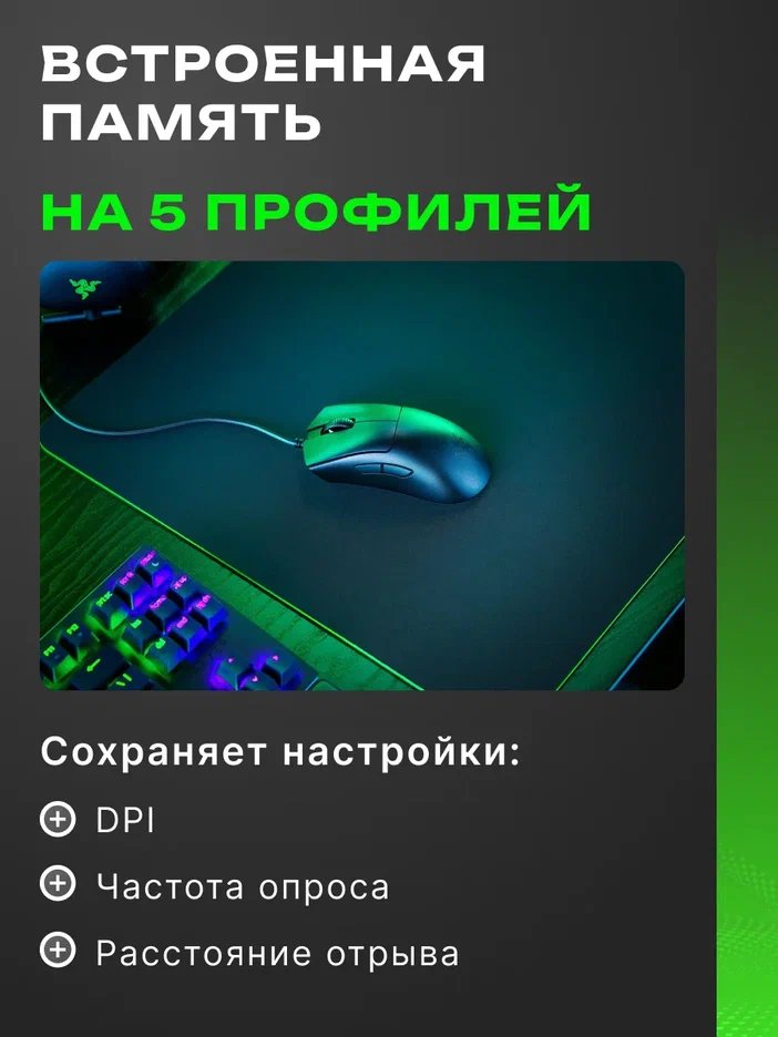 Компьютерная мышь Razer DeathAdder V3 Black (RZ01-04640100-R3M1)