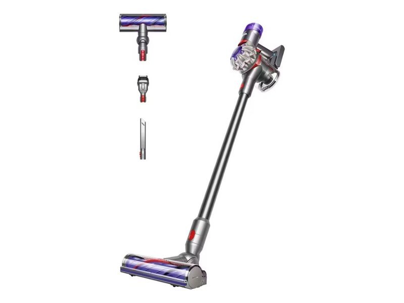 Вертикальный пылесос Dyson V8 Advanced,UK, Silver/Nickel (Уцененный товар)
