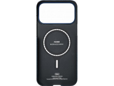 Чехол Pitaka Ultra-Slim Case FC.Internazionzle Milano для iPhone 17 Pro, ML1701P, Синий - изображение 2