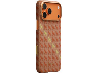 Чехол Pitaka Ultra-Slim Case (PitaTap) Amber для iPhone 17 Pro, Оранжевый (HR1701P) - изображение 1