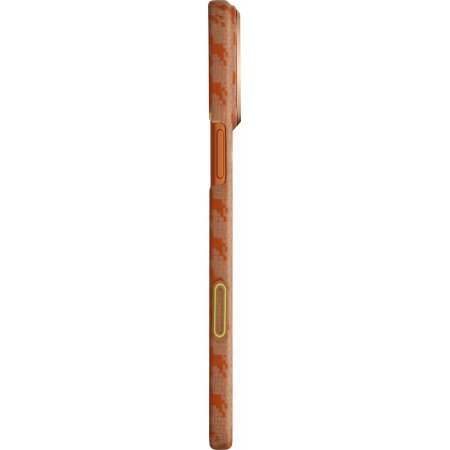 Чехол Pitaka Ultra-Slim Case (PitaTap) Amber для iPhone 17 Pro, Оранжевый (HR1701P)