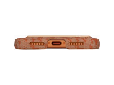 Чехол Pitaka Ultra-Slim Case (PitaTap) Amber для iPhone 17 Pro, Оранжевый (HR1701P) - изображение 6