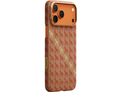 Чехол Pitaka Ultra-Slim Case (PitaTap) для iPhone 17 Pro Max, (Amber) Оранжевый HR1701PM - изображение 1