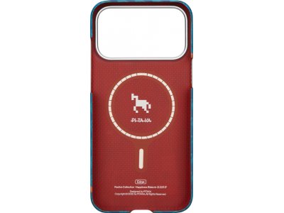 Чехол Pitaka Ultra-Slim Case (PitaTap) для iPhone 17 Pro Max, (Indigo) Синий HR1702PM - изображение 3
