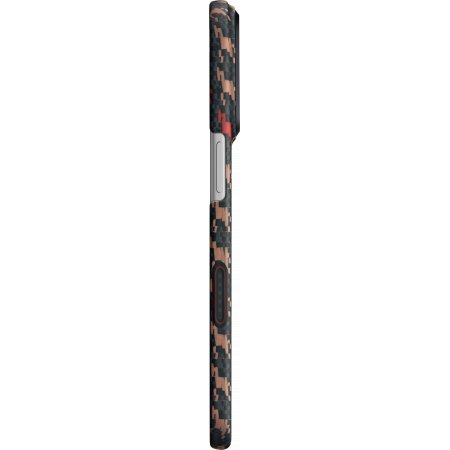 Чехол Pitaka Ultra-Slim Case (Happiness Rides) для iPhone 17 Pro Max, (Ebon Kylin) Чёрно-коричневый HR1707PM