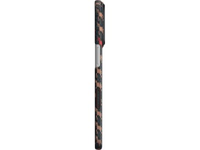 Чехол Pitaka Ultra-Slim Case (Happiness Rides) для iPhone 17 Pro Max, (Ebon Kylin) Чёрно-коричневый HR1707PM - изображение 5