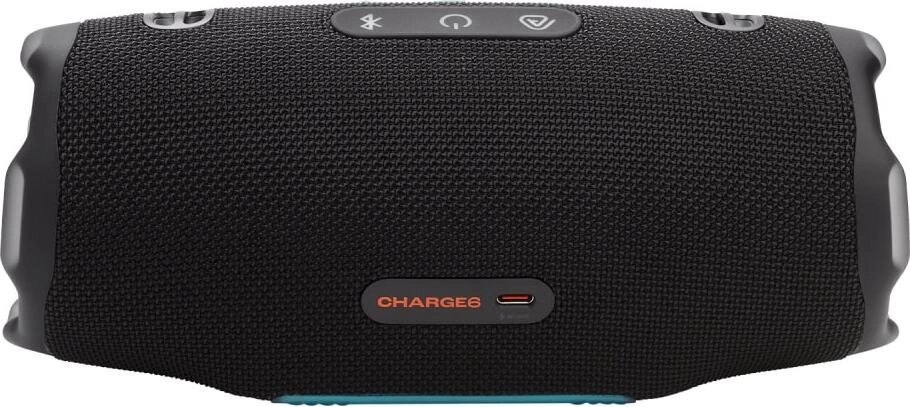 Портативная акустика JBL CHARGE 6 черный, оранжевый (JBLCHARGE6BLKOR)