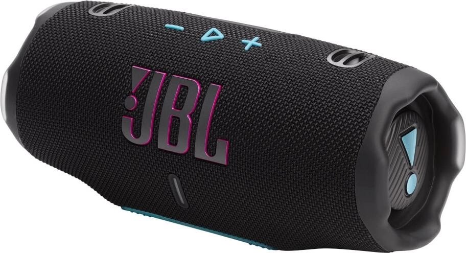 Портативная акустика JBL CHARGE 6 черный, оранжевый (JBLCHARGE6BLKOR)