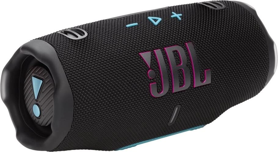 Портативная акустика JBL CHARGE 6 черный, оранжевый (JBLCHARGE6BLKOR)