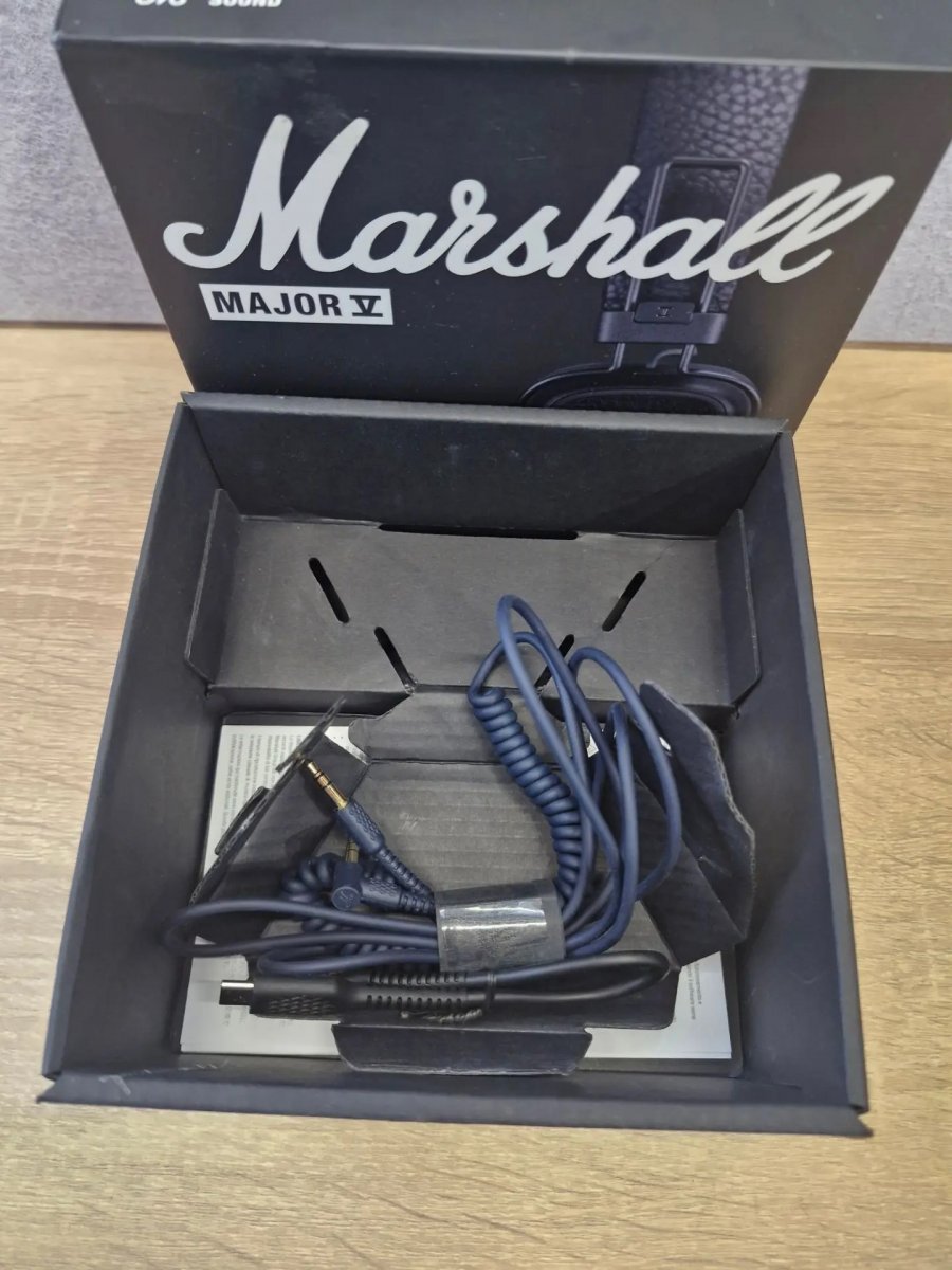 Наушники Marshall Major V Midnight Blue( уцененный товар)