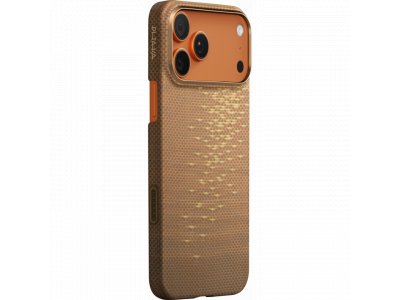 Чехол Pitaka Ultra-Slim Case для iPhone 17 Pro Max, (Golden Glint) Золотой KI1707AG - изображение 1
