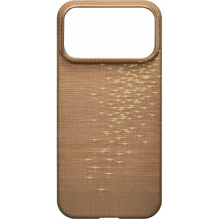Чехол Pitaka Ultra-Slim Case для iPhone 17 Pro Max, (Golden Glint) Золотой KI1707AG