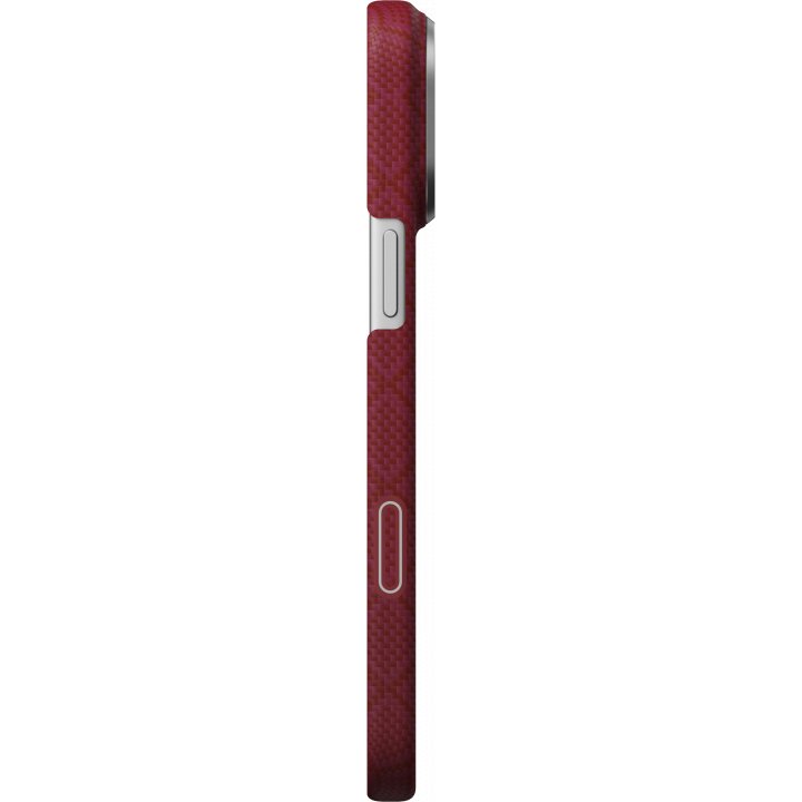 Чехол Pitaka Ultra-Slim Case (PitaTap) для iPhone 17 Pro Max, (Harvard Crimson) Красный PH1701PM