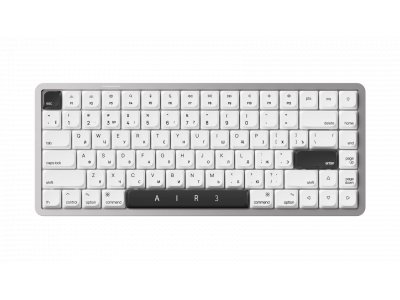 Беспроводная механическая низкопрофильная клавиатура xG AIR 3, 84 клавиши, RGB подсветка, Kailh Cloud Switch (Linear) (XG-AIR3-W-L), белый
