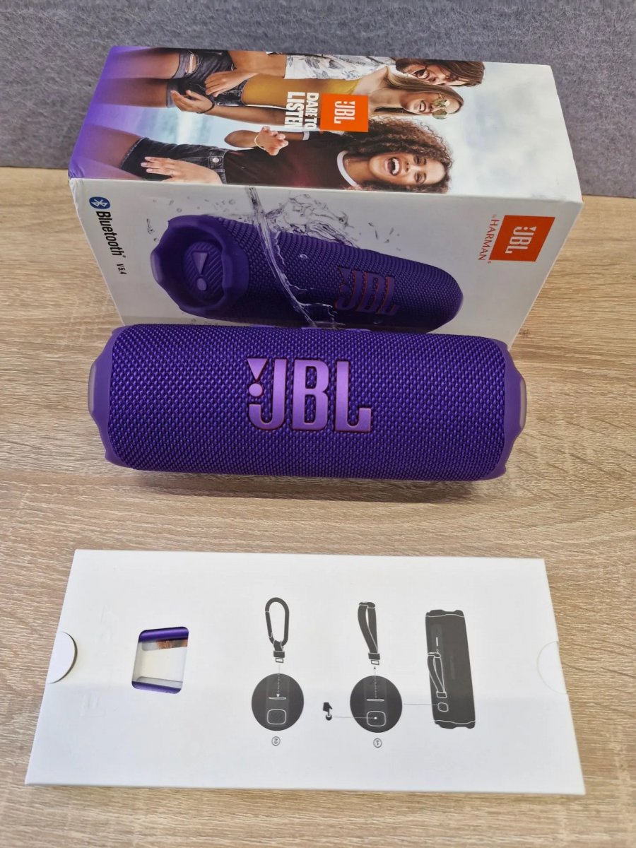 Беспроводная колонка JBL Flip 7, фиолетовый (JBLFLIP7PUR) ( уцененный товар)