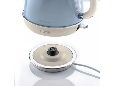 Чайник Ariete Vintage 2869, синий, 1,7 л, 2000Вт, автоотключение (00C286905AR0)( уцененный товар) - изображение 4