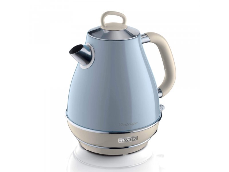 Чайник Ariete Vintage 2869, синий, 1,7 л, 2000Вт, автоотключение (00C286905AR0)( уцененный товар)