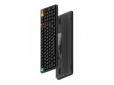 Беспроводная ультратонкая механическая клавиатура Nuphy AIR100v3 Nebula Dark, RGB, Hot Swap, Brown Nano Switch, NuPhy IO 2.0 (AIR100v3-ND-BRN) - изображение 3