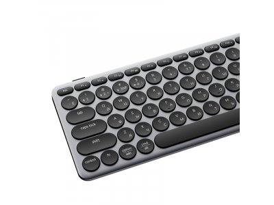 Беспроводная ультратонкая клавиатура Keychron B5 Pro, 112 клавиш, ножничные переключатели, цвет Space Gray (B5P-K1-RU) - изображение 10