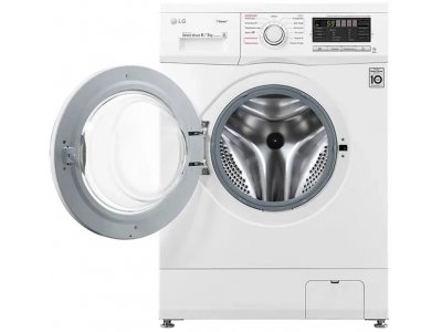Стирально-сушильная машина узкая LG F1296CDS0X.ABWPCIS с функцией пара Steam 6/3 кг - изображение 5