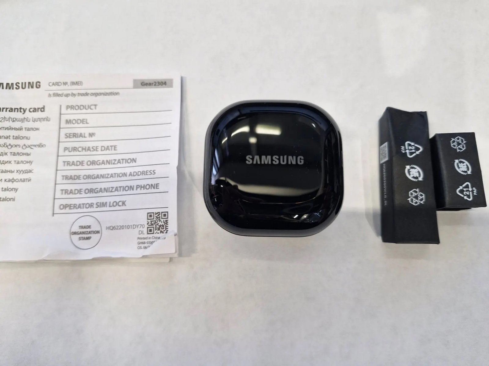 Наушники Samsung Galaxy Buds Core Black (SM-R410)( уцененный товар)