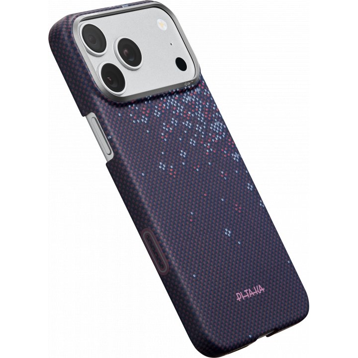 Чехол Pitaka Ultra-Slim Case (Sakura Hours) для iPhone 17 Pro, (Twilight Violet) Фиолетовый SH1701PT