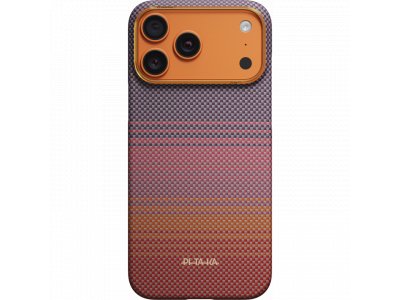 Чехол Pitaka Ultra-Slim Case (California Dream-02) для iPhone 17 Pro Max, (Sunset 2.0) Оранжево-фиолетовый SCD1702PM - изображение 2