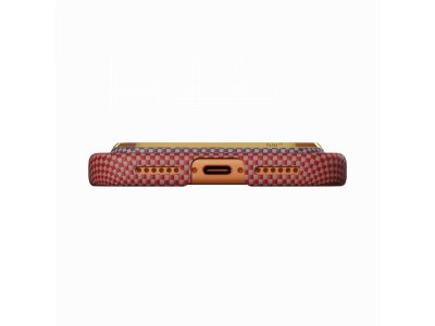 Чехол Pitaka Ultra-Slim Case (California Dream-02) для iPhone 17 Pro Max, (Sunset 2.0) Оранжево-фиолетовый SCD1702PM - изображение 3