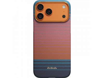 Чехол Pitaka Ultra-Slim Case (California Dream-04) для iPhone 17 Pro Max, (Sunset 2.0) Оранжево-синий SCD1704PM - изображение 2