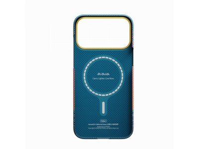 Чехол Pitaka Ultra-Slim Case (California Dream-04) для iPhone 17 Pro Max, (Sunset 2.0) Оранжево-синий SCD1704PM - изображение 3